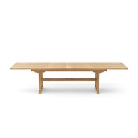 Sahara 126" Rectangular Double Extension Table